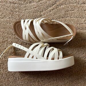 Women’s Crocs Strappy wedge sandals